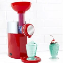 573737 Sorbetière électrique Crème Glacée Au Yaourt Ou Machine à Desserts Glacés Couleur: Noir -Petit Électroménager 63184880 5