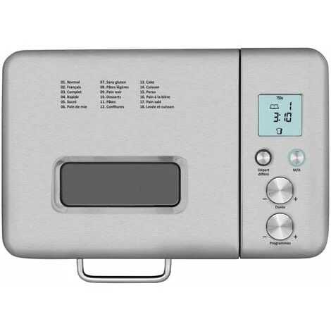 Machine à Pain Inox QMP440 - Riviera-et-Bar 5 Machine à Pain Inox QMP440 - Riviera-et-Bar – Image 3