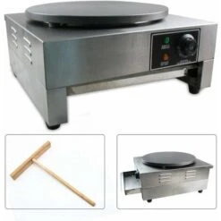 3000W Crêpière Crêpière Température Réglable 50-300 ℃ Machine À Crêpes Électrique Pour Cuisine À Domicile 11 3000W Crêpière Crêpière Température Réglable 50-300 ℃ Machine À Crêpes Électrique Pour Cuisine À Domicile -Petit Électroménager 64173538 5