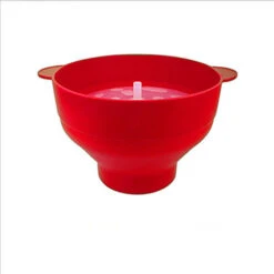 CORN POPPETS Poppoir à Popcorn En Silicone Pour Micro-ondes Machine à Popcorn Sans Huile Pour Micro-ondes Couleur Bleue -Petit Électroménager 64874021 4