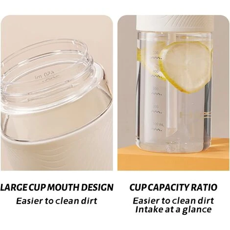 Bouteille D'eau De Sport étanche 1 Pièce, Bouteille D'eau Pour Enfants Sans BPA, Gourde De 700 Ml Avec Paille, Parfaite Pour Le Bureau De L'école De Voyage De Sport - Blanc 7 Bouteille D'eau De Sport étanche 1 Pièce, Bouteille D'eau Pour Enfants Sans BPA, Gourde De 700 Ml Avec Paille, Parfaite Pour Le Bureau De L'école De Voyage De Sport - Blanc – Image 5