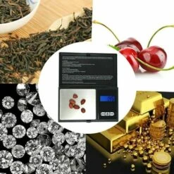 Premier® Balance Portable, Balance Numérique De Précision 1000g 0.1g, Mini Balance De Poche Numérique, Fonction Tare, écran LCD -Petit Électroménager 65584582 2