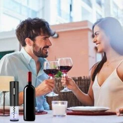 Tire-bouchon à Vin électrique En Acier Inoxydable Tire-bouchon à Vin Rechargeable ABS Rechargeable 9 Tire-bouchon à Vin électrique En Acier Inoxydable Tire-bouchon à Vin Rechargeable ABS Rechargeable -Petit Électroménager 65805363 3