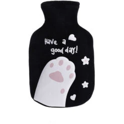 Bouillotte 350 Ml Bouillotte Chaude Peluche Dessin Animé Animal Dessin Animé Poche Chaude Chauffage Sac En Caoutchouc Thermos-BDD -Petit Électroménager 65905597 3
