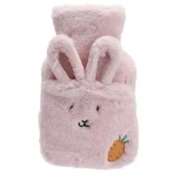 Thermos Mignon Peluche Double Poignée Thermos Cap Veste Main Eau Amovible Lavable Peluche Carotte Rose-BDD -Petit Électroménager 65905842 3