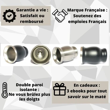Kit Maté Calebasse Bombilla Pour Yerba Mate Et Goupillon Contient 1 Tasse 1 Paille Filtrante En Inox Haute Qualité 1 Brosse De Nettoyage 3 Ebooks Offert 5 Kit Maté Calebasse Bombilla Pour Yerba Mate Et Goupillon Contient 1 Tasse 1 Paille Filtrante En Inox Haute Qualité 1 Brosse De Nettoyage 3 Ebooks Offert – Image 3