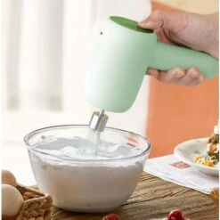 Mixeur Plongeant électrique, Mixeur Multifonction Sans Fil Rechargeable Par USB à 3 Vitesses Avec 2 Moustaches, Mixeur Plongeant électrique Portable Pour Pâtisserie-crème-protéine, Blanc 9 Mixeur Plongeant électrique, Mixeur Multifonction Sans Fil Rechargeable Par USB à 3 Vitesses Avec 2 Moustaches, Mixeur Plongeant électrique Portable Pour Pâtisserie-crème-protéine, Blanc -Petit Électroménager 67416092 3