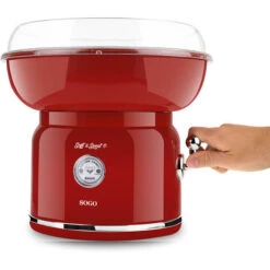 Machine à Barbe à Papa Rétro Rouge -Petit Électroménager 67503793 3