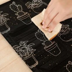 Cuisine Plaque Protection Pliable Aluminium Protection Anti-éclaboussures Pliable Plaque Anti-projections Cuisson Pliable Pour Cuisine Plaque Cuisson Protection D'écran Anti-éclaboussures 2pièces Noir -Petit Électroménager 67593496 5