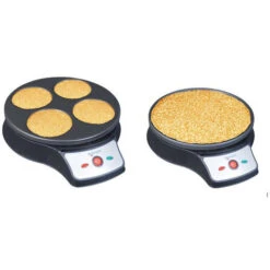 CREPIERE 2 PLAQUES (petites Et Grandes Crèpes) 1000W