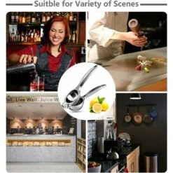 Presse-citron, Presse-agrumes, Citron Vert, Agrumes, Presse-agrumes, Anti-caustique, Passe Au Lave-vaisselle, Jus De Fruits, Design Robuste, Robuste Et Durable. 10 Presse-citron, Presse-agrumes, Citron Vert, Agrumes, Presse-agrumes, Anti-caustique, Passe Au Lave-vaisselle, Jus De Fruits, Design Robuste, Robuste Et Durable. -Petit Électroménager 69677350 4