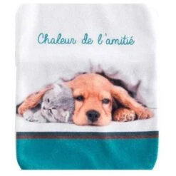 Housse Bouillotte Polaire 21x34 Cm Tout Doux Chien Chat -Petit Électroménager 70446913 3