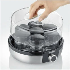 SEVERIN JG 3521 Yourtiere 7 Pots De 150ml Chacun, 5 Programmes, Arret Auto, 100% Sans BPA, Graduation Memo, Enrouleur De Câbl… -Petit Électroménager 70925805 2