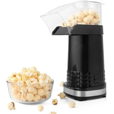 Machine à Pop-corn à Air Chaud Sans Huile 1200 W Popcorn Maker Professionnelle Pour La Maison Noir 3 Machine à Pop-corn à Air Chaud Sans Huile 1200 W Popcorn Maker Professionnelle Pour La Maison Noir