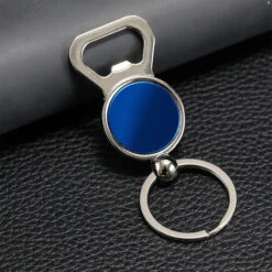 Porte-clés Décapsuleur Porte-clés Rond Bleu -Petit Électroménager 70950166 3