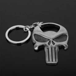 Tête De Mort Décapsuleur Alliage Porte-clés Ornement Pratique Pendentif G-784 étain Antique -Petit Électroménager 70950295 3