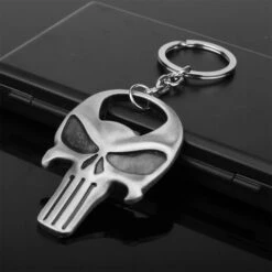 Tête De Mort Décapsuleur Alliage Porte-clés Ornement Pratique Pendentif G-784 étain Antique -Petit Électroménager 70950295 4
