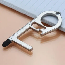 Décapsuleur Porte-clés En Titane Avec Porte-clés En Titane - Ouvre-boîte - Argent Compact, Polyvalent Et Durable -Petit Électroménager 70950316 3