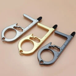 Décapsuleur Porte-clés En Titane Avec Porte-clés En Titane - Ouvre-boîte - Argent Compact, Polyvalent Et Durable -Petit Électroménager 70950316 4