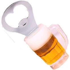 Ouvre-bouteille Aimanté Pour Réfrigérateur - Cadeaux De Pendaison De Crémaillère - Cool Bday Gift - Mens Beer Gifts Ideas Verre à Vin Style Aléatoire