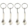 Creative Mini Imitation Outil Porte-clés Ouvre-bouteille En Alliage De Zinc Barman Ouvre-bouteille 4PCS Clé à Molette -Petit Électroménager 70950489 1