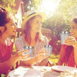 12 Verres à Shot En Acier Inoxydable Pour Whisky, Tequilax -Petit Électroménager 71394343 4