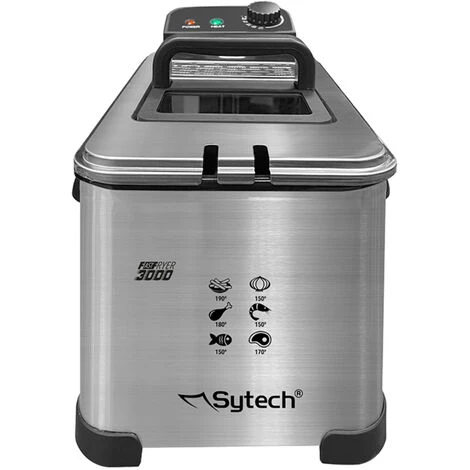 Fryer électrique, 3L., Acier Inoxydable, 2000w, 6 Fryer électrique, 3L., Acier Inoxydable, 2000w, – Image 4