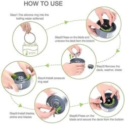 Pour Nutri Bullet Nutribullet 900w Joint D'étanchéité En Caoutchouc De Rechange, 4 Pièces. -Petit Électroménager 73753886 4