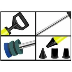 ELLE Pistolet A Calfeutrer Bouchon De Mortier Outil De Pulverisation Avec 4 Buses 9 ELLE Pistolet A Calfeutrer Bouchon De Mortier Outil De Pulverisation Avec 4 Buses -Petit Électroménager 74706935 3