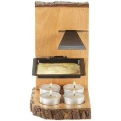 TABLE ET COOK - Raclette Bougies 1 Personne Support Bois -Petit Électroménager 75248168 3