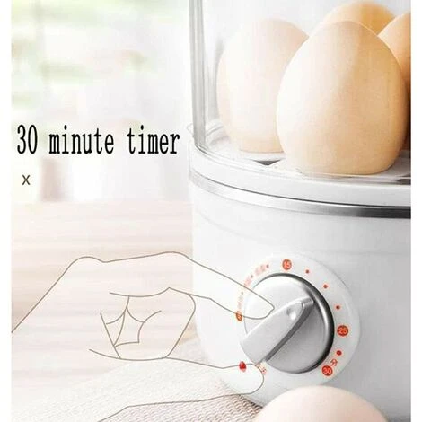 Chaudière à Oeufs à Cuisinière à Vapeur D'oeufs à Vapeur D'oeufs à Vapeur à Vapeur D'oeuf Avec Une Fonction D'arrêt Automatique, Pour Omelettes Pochés De Boulettes Cuits à La Vapeur Maïs, 14 Capa 6 Chaudière à Oeufs à Cuisinière à Vapeur D'oeufs à Vapeur D'oeufs à Vapeur à Vapeur D'oeuf Avec Une Fonction D'arrêt Automatique, Pour Omelettes Pochés De Boulettes Cuits à La Vapeur Maïs, 14 Capa – Image 4