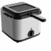 SEENLIN Mini Friteuse Electrique 2L--3L, Friteuse Avec Huile, Fenêtre De Visualisation, 1000W -Petit Électroménager 75459364 1