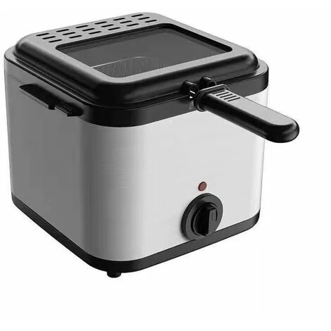 SEENLIN Mini Friteuse Electrique 2L--3L, Friteuse Avec Huile, Fenêtre De Visualisation, 1000W 3 SEENLIN Mini Friteuse Electrique 2L--3L, Friteuse Avec Huile, Fenêtre De Visualisation, 1000W