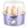 SEENLIN Cuiseur à Œufs Électrique - Appareil Vapeur Sans BPA Pour 1 à 7 Œufs - Œuf à La Coque Mollet Ou Dur - Doseur Et Perce-Œufs Inclus, Violet -Petit Électroménager 75460071 1