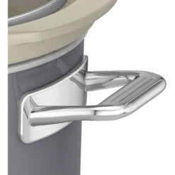 SWAN SF17031GRNEU Retro Mijoteuse 6,5L Poêle Amovible En Céramique Antiadhésive, Vintage 320W Gris -Petit Électroménager 75591728 5