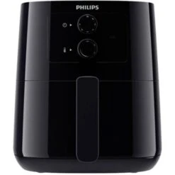 Philips Essential Compact HD9200/90 Friteuse à Air Chaud 1400 W Présélection De La Température, Fonction Minuteur Noir