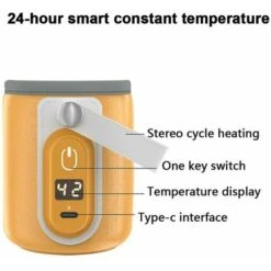 Chauffe-biberon Portable USB Pour Lait Maternel, Charge Rapide Et Chauffage Précis Des Chauffe-biberons De Voiture Et De Voyage, Chauffe-biberon Isolé Automatique Fo -Petit Électroménager 76525135 3