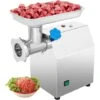 VEVOR Hachoir A Viande Electrique Inox Professionnel Saucisse 122 Kg/h 850 W