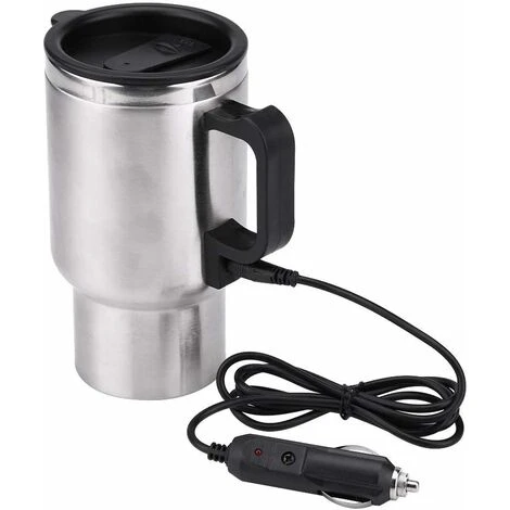 Thermos électrique - Chauffe-tasse De Voyage En Acier Inoxydable Pour Bouilloire De Voiture électrique 65℃ 12V 3 Thermos électrique - Chauffe-tasse De Voyage En Acier Inoxydable Pour Bouilloire De Voiture électrique 65℃ 12V