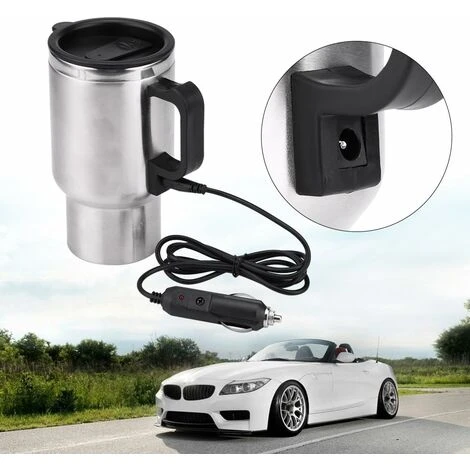 Thermos électrique - Chauffe-tasse De Voyage En Acier Inoxydable Pour Bouilloire De Voiture électrique 65℃ 12V 5 Thermos électrique - Chauffe-tasse De Voyage En Acier Inoxydable Pour Bouilloire De Voiture électrique 65℃ 12V – Image 3