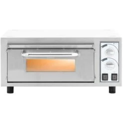 Four à Pizza électrique 1 Chambre 2200 W Ø 35 Cm Minuterie 30 Min -Petit Électroménager 77030310 4