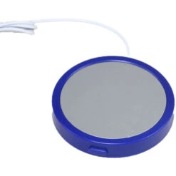 Chauffe-tasse électrique USB, Avec Arrêt Automatique, Pour Café, Cacao, Thé, Lait, Bleu