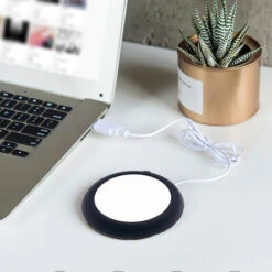 Chauffe-tasse électrique USB, Avec Arrêt Automatique, Pour Café, Cacao, Thé, Lait, Noir Mat -Petit Électroménager 77103884 5