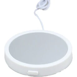 Chauffe-tasse électrique USB, Avec Arrêt Automatique, Pour Café, Cacao, Thé, Lait, Blanc