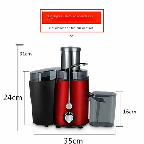 Centrifugeuses Mélangeurs Centrifuges Centrifugeuses Centrifugeuses Fruits Et Légumes Entiers - Argent 6 Centrifugeuses Mélangeurs Centrifuges Centrifugeuses Centrifugeuses Fruits Et Légumes Entiers - Argent – Image 5