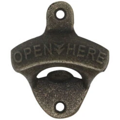 Barre Décapsuleur Murale Bronze