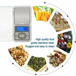 Balance De Précision Cuisine, Balance De Cuisine Electronique, Balance De Poche Avec Écran LCD, 500g / 0.01g Mini Balance Numérique De Poche Pour Les Bijoux/Le Thé/levure/café Cuisine Gram -Petit Électroménager 78949489 4
