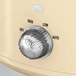 SWAN SF17021CNEU Retro Mijoteuse 3,5L Poêle Amovible En Céramique Antiadhésive, Vintage 200W Crème -Petit Électroménager 79067887 5