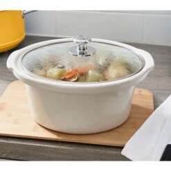 SWAN SF17021GNEU Retro Mijoteuse 3,5L Poêle Amovible En Céramique Antiadhésive, Vintage 200W Vert -Petit Électroménager 79067889 4