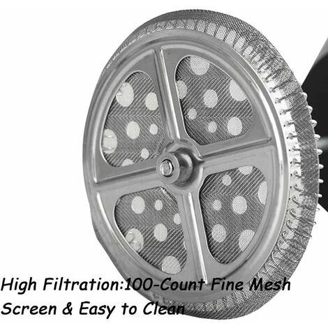 Lot De 3 Filtres De Rechange Pour Cafetière Française 10,2 Cm Maille En Acier Inoxydable Remplacement Pour Cafetière Française 1000 Ml / 963,9 G / 8 Tasses 5 Lot De 3 Filtres De Rechange Pour Cafetière Française 10,2 Cm Maille En Acier Inoxydable Remplacement Pour Cafetière Française 1000 Ml / 963,9 G / 8 Tasses – Image 3